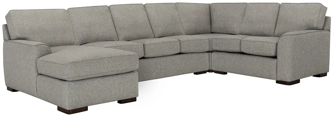 Austin Gray Cool Mfoam Left Chaise Memory Foam Sleeper Sectional Austin Gray Cool Mfoam Left Chaise Memory Foam Sleeper Sectional