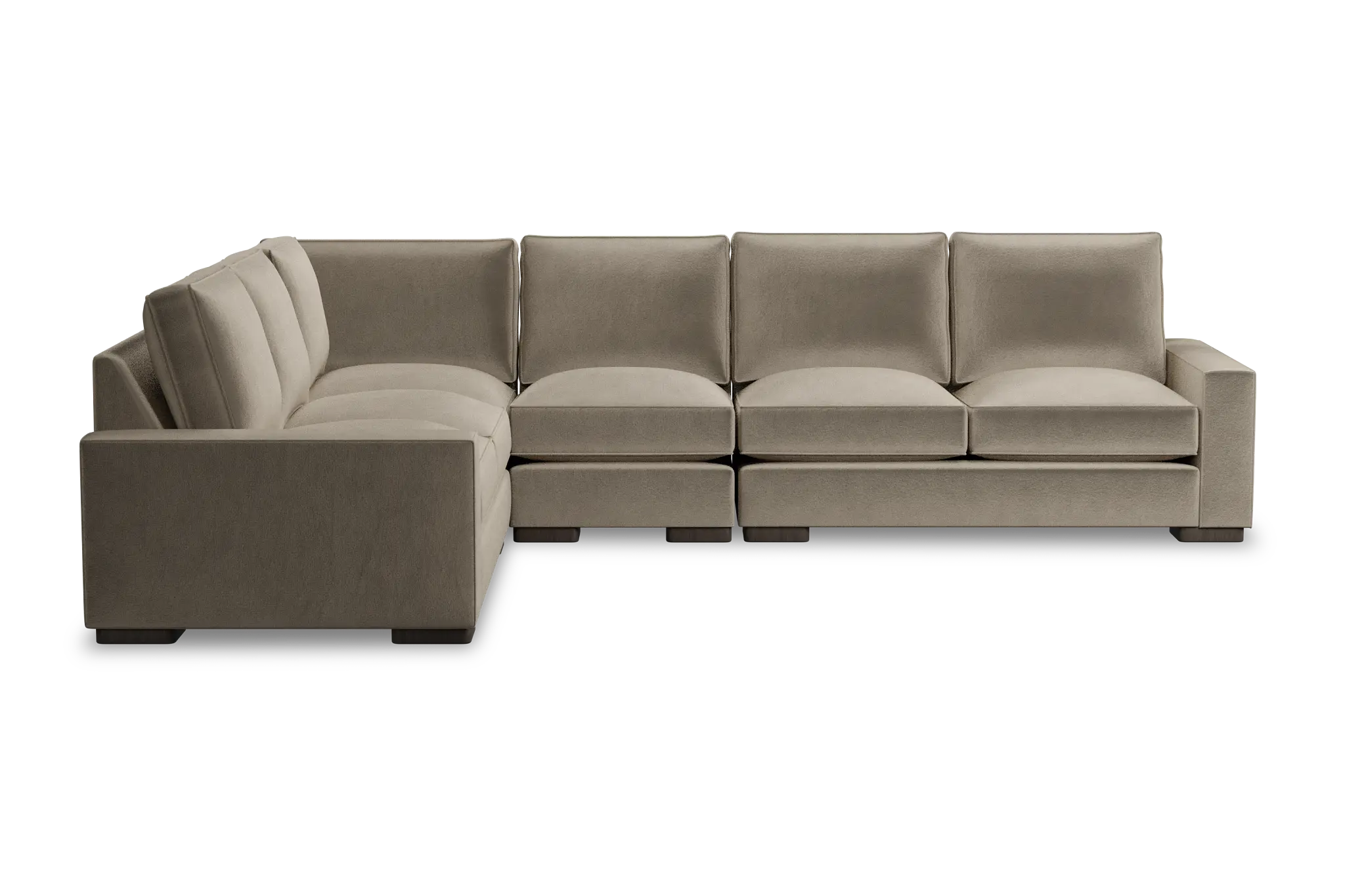 Edgewater Joya Beige Medium Two-arm Sectional Edgewater Joya Beige Medium Two-arm Sectional