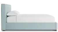 Grayton Elite Light Blue 44" Upholstered Platform Bed