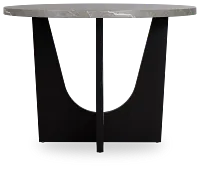 Oxford Two-tone Round High Dining Table