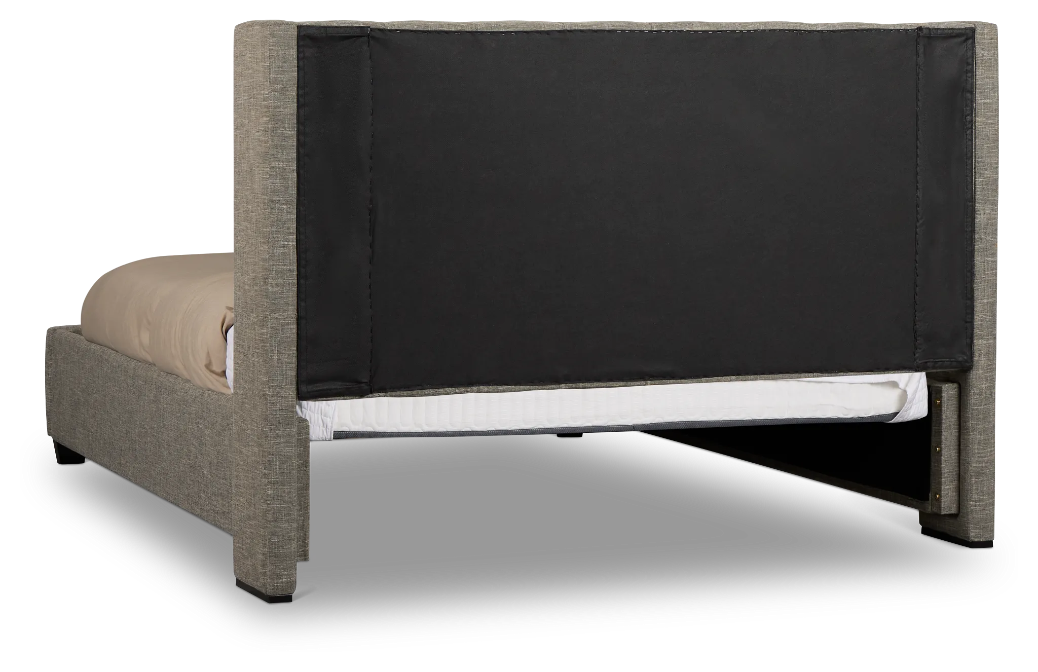 Chatham Gray Low Platform Bed