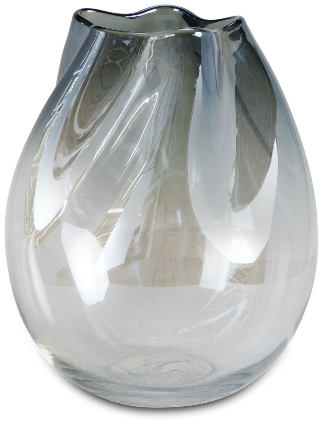 Tinley Dark Gray Medium Vase
