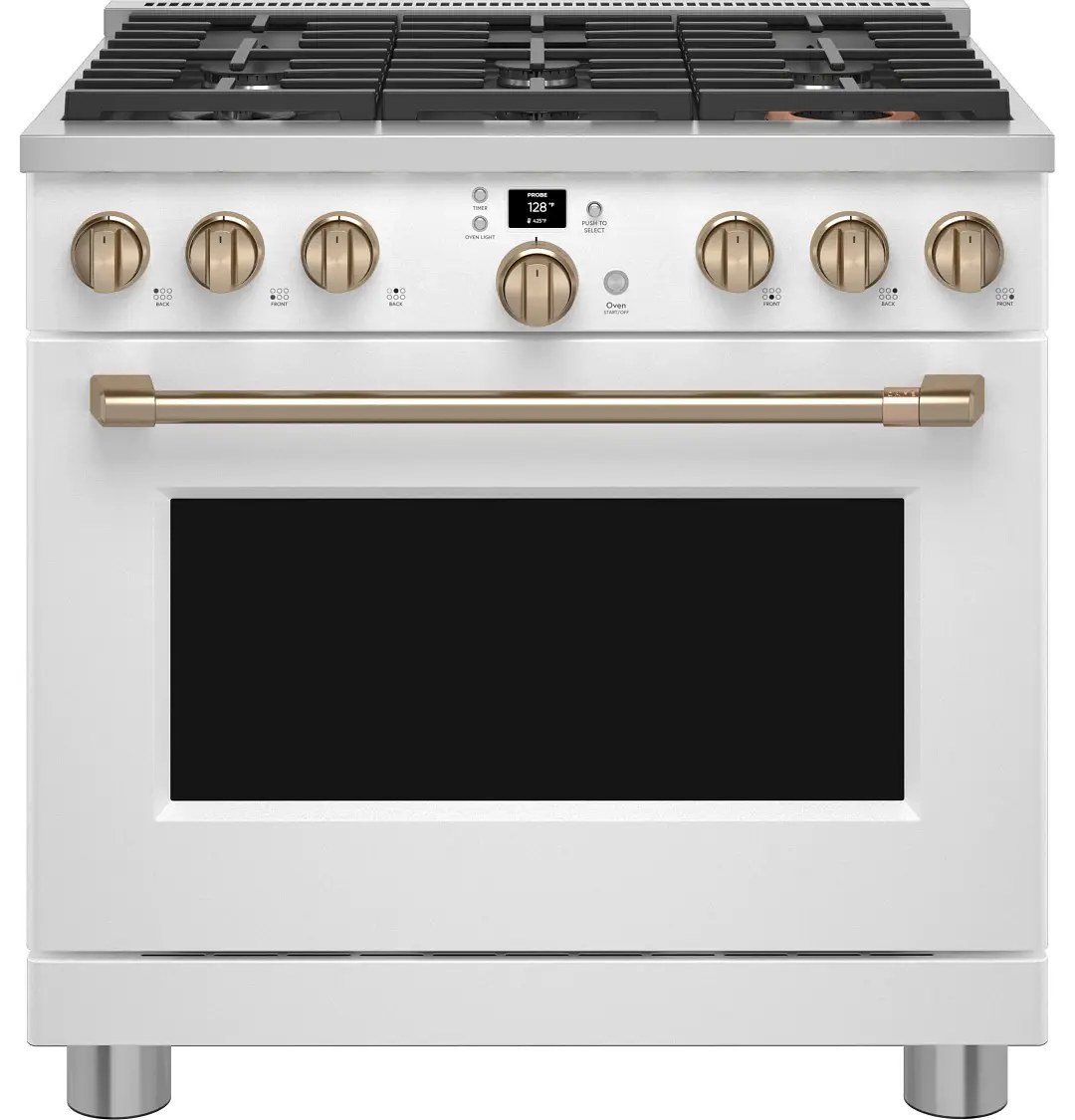 Cafe 366 Series White 36" Gas Range Cafe 366 Series White 36" Gas Range