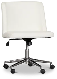 Hunter White Desk Chair