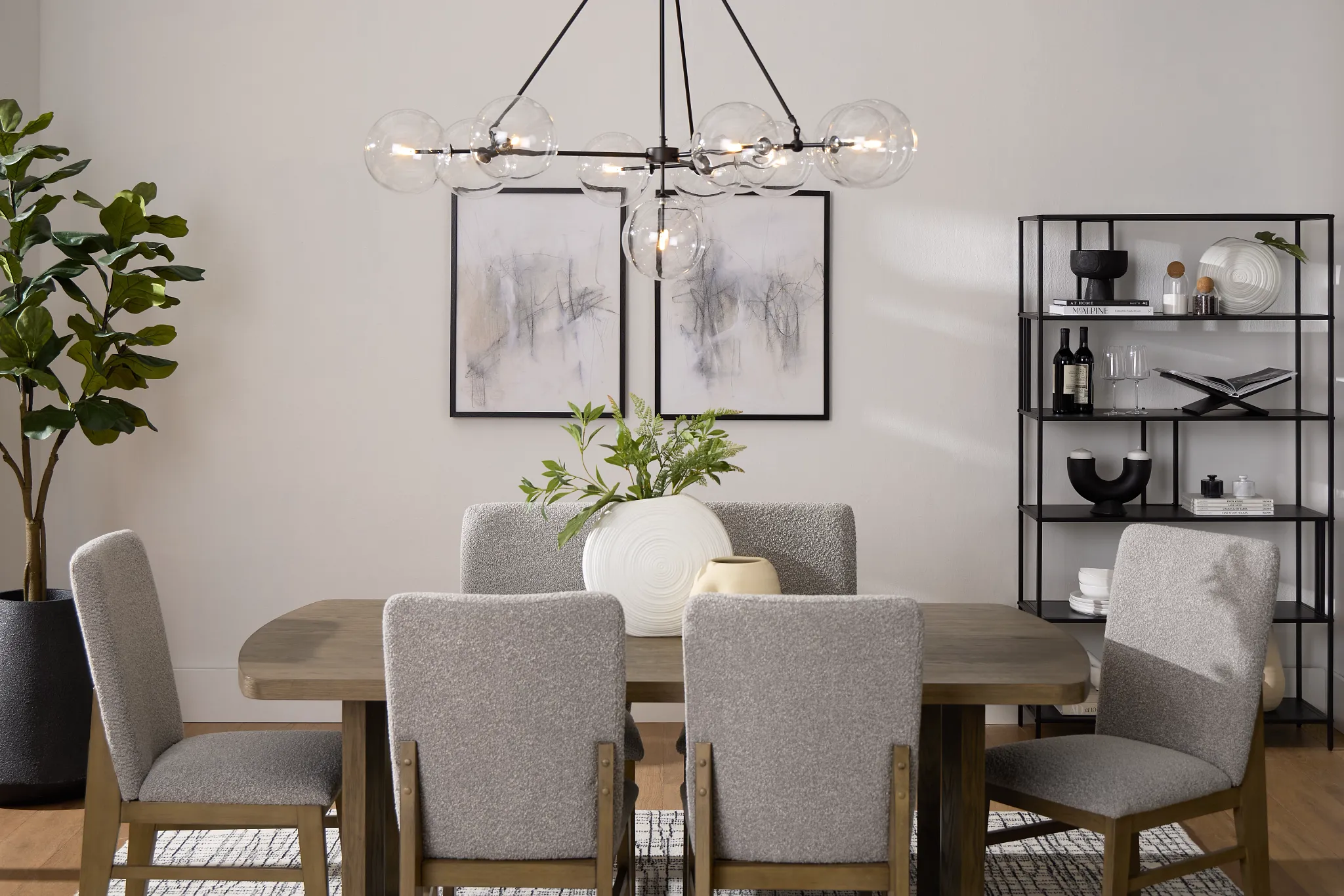 Irve Black Chandelier