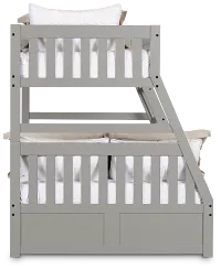 Charleston Gray Trundle Bunk Bed