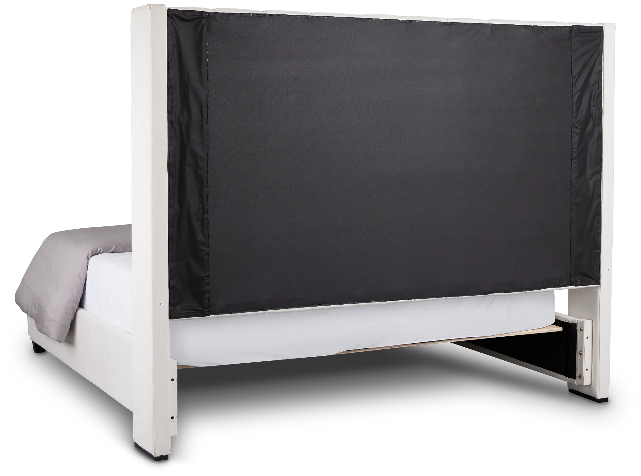 Marco White Uph Platform Storage Bed