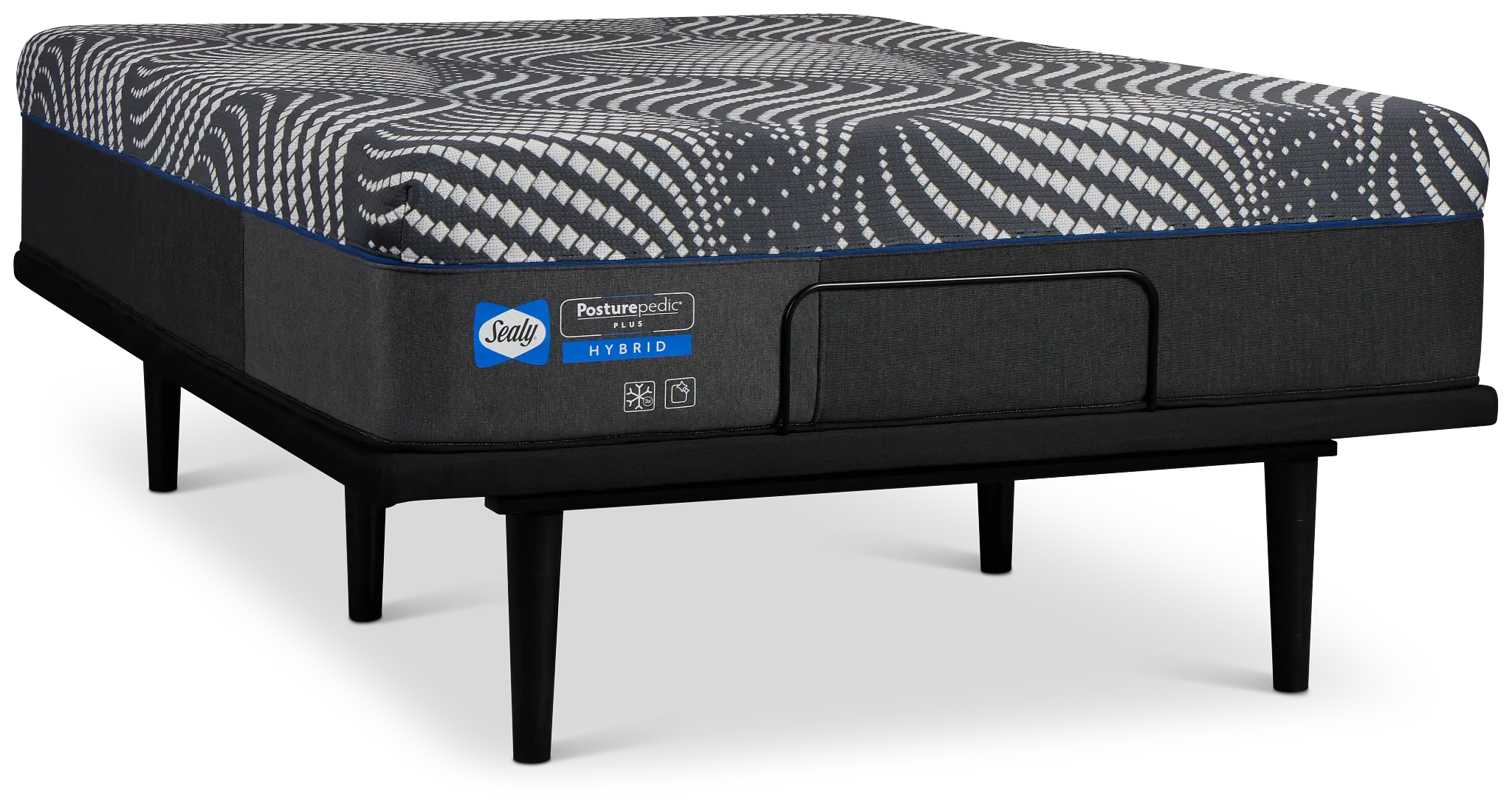Sealy Posturepedic Plus High Point 14" Firm Ease Adjustable Mattress Set Sealy Posturepedic Plus High Point 14" Firm Ease Adjustable Mattress Set