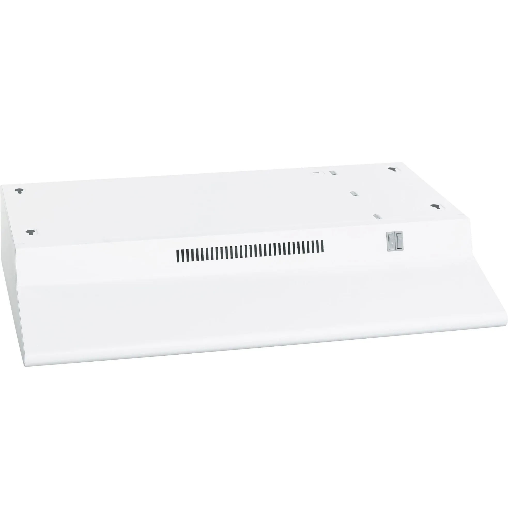 Ge 327 Series White Undercabinet Vent Hood