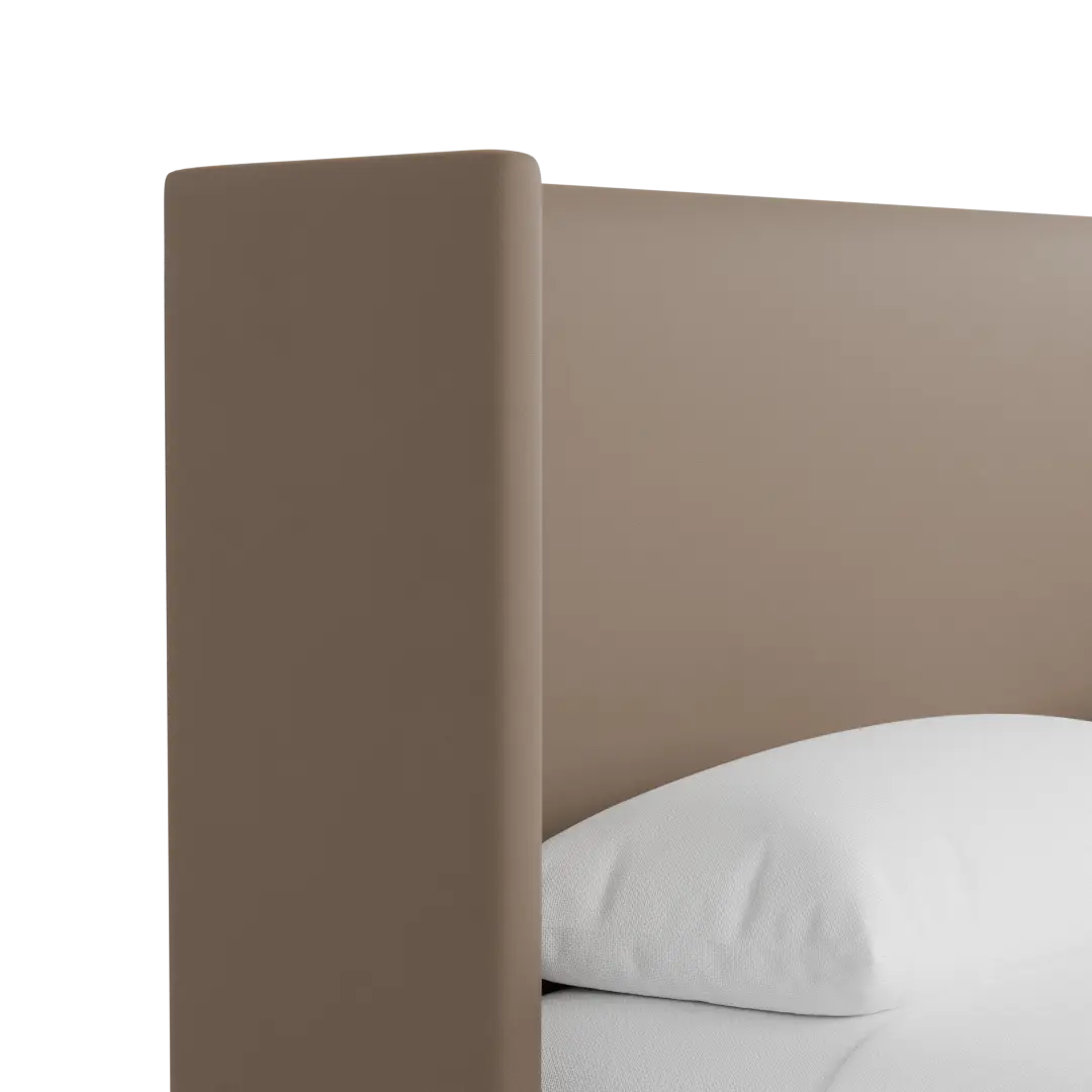 Captiva Joya Beige 48" Upholstered Shelter Bed Captiva Joya Beige 48" Upholstered Shelter Bed