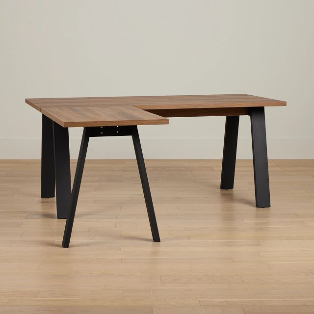 Trento Mid Tone 68" Return Desk