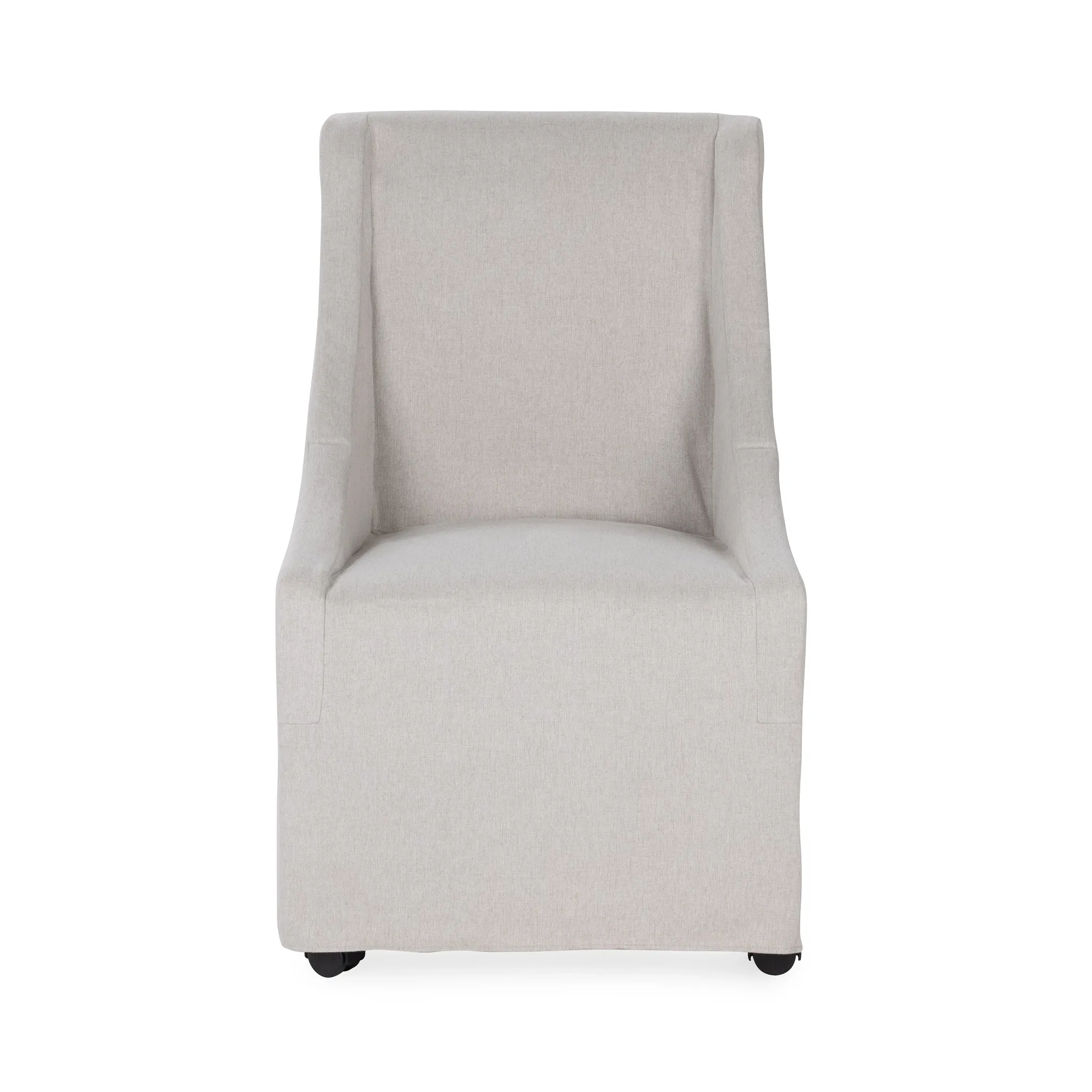 Honey Gray Upholstered Side Chair