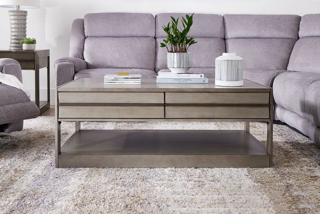 Zurich Gray Coffee Table