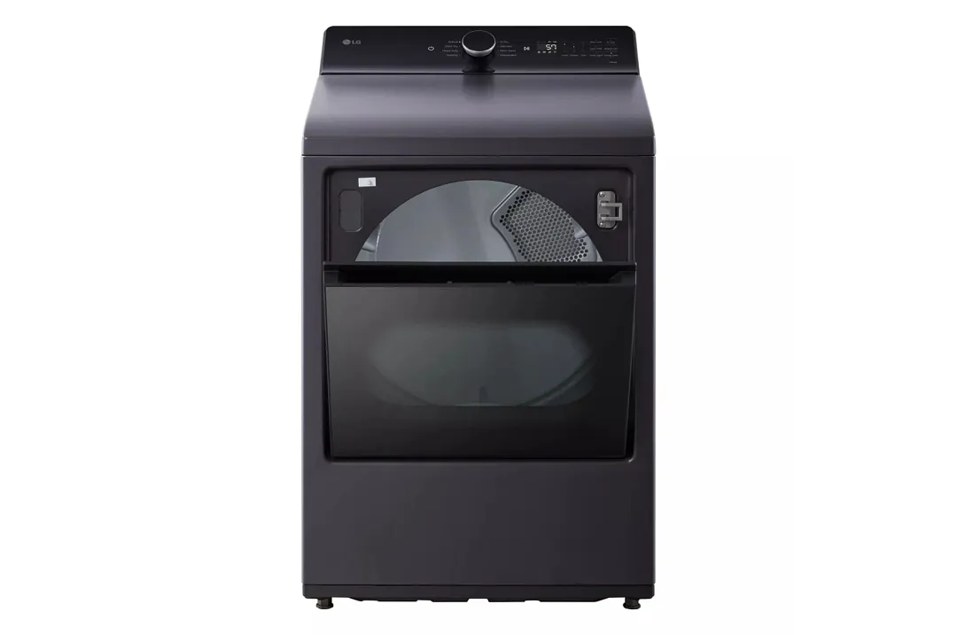 Lg 8400 Series Black Front Load Electric Dryer