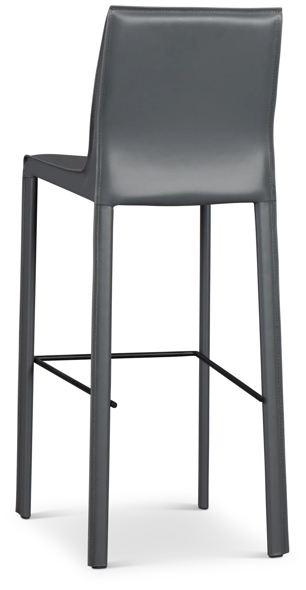 Lugo Gray 30" Upholstered Barstool