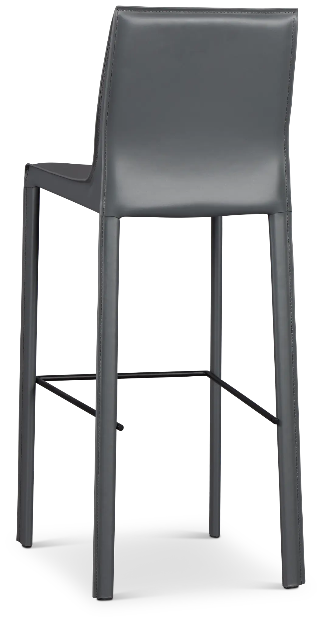 Lugo Gray 30" Upholstered Barstool Lugo Gray 30" Upholstered Barstool
