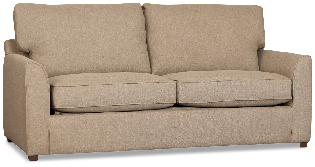 Tate Brown Fabric Cooling Memory Foam Sleeper Tate Brown Fabric Cooling Memory Foam Sleeper