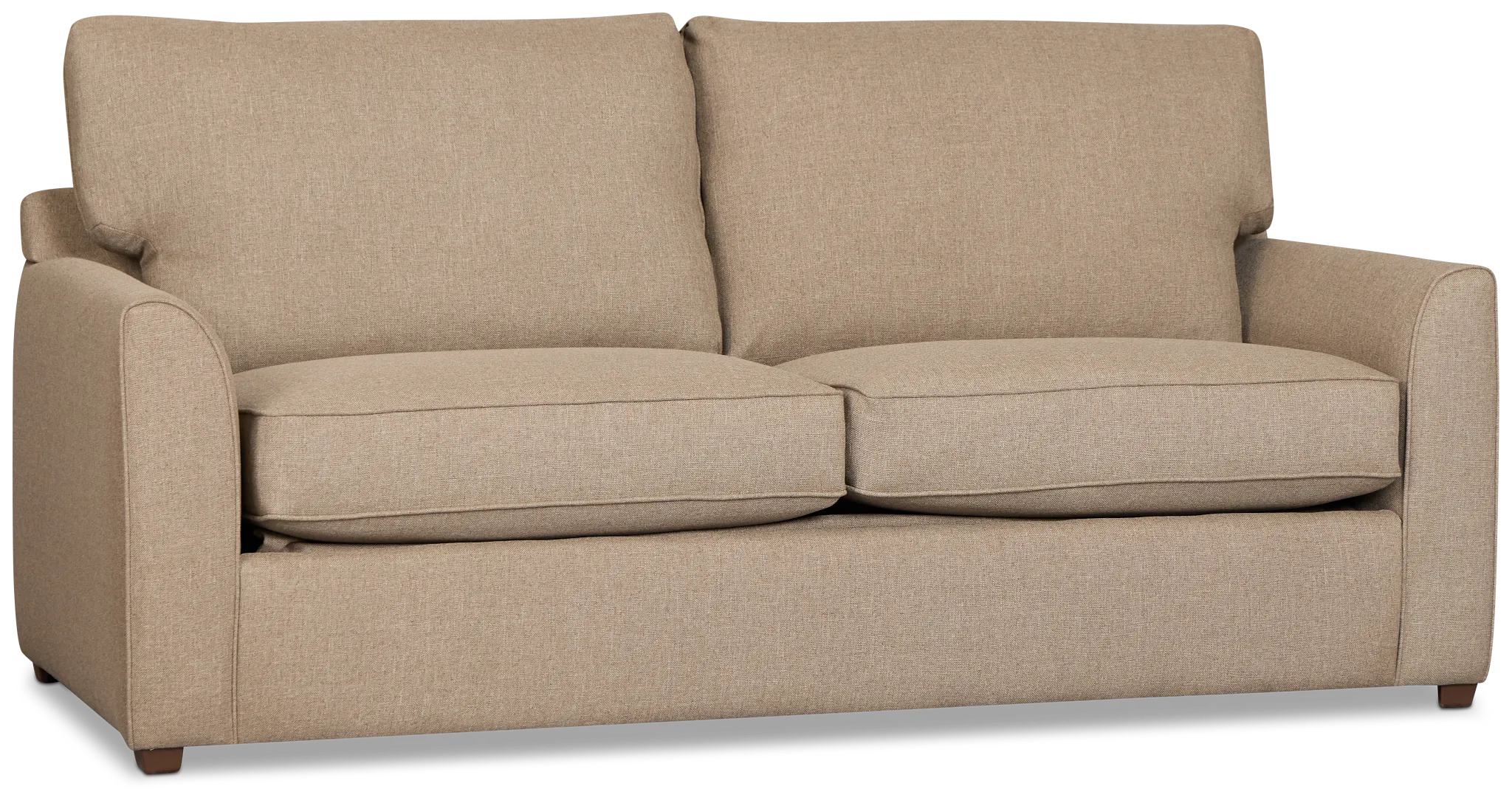 Tate Brown Fabric Cooling Memory Foam Sleeper
