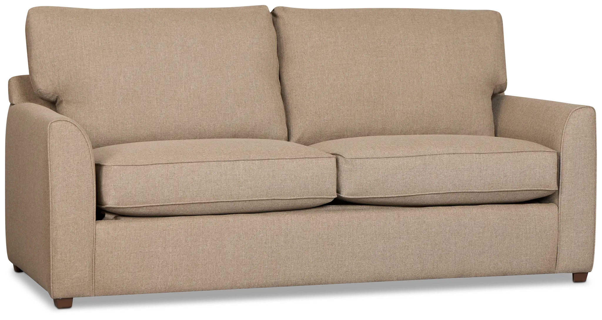 Tate Brown Fabric Cooling Memory Foam Sleeper Tate Brown Fabric Cooling Memory Foam Sleeper