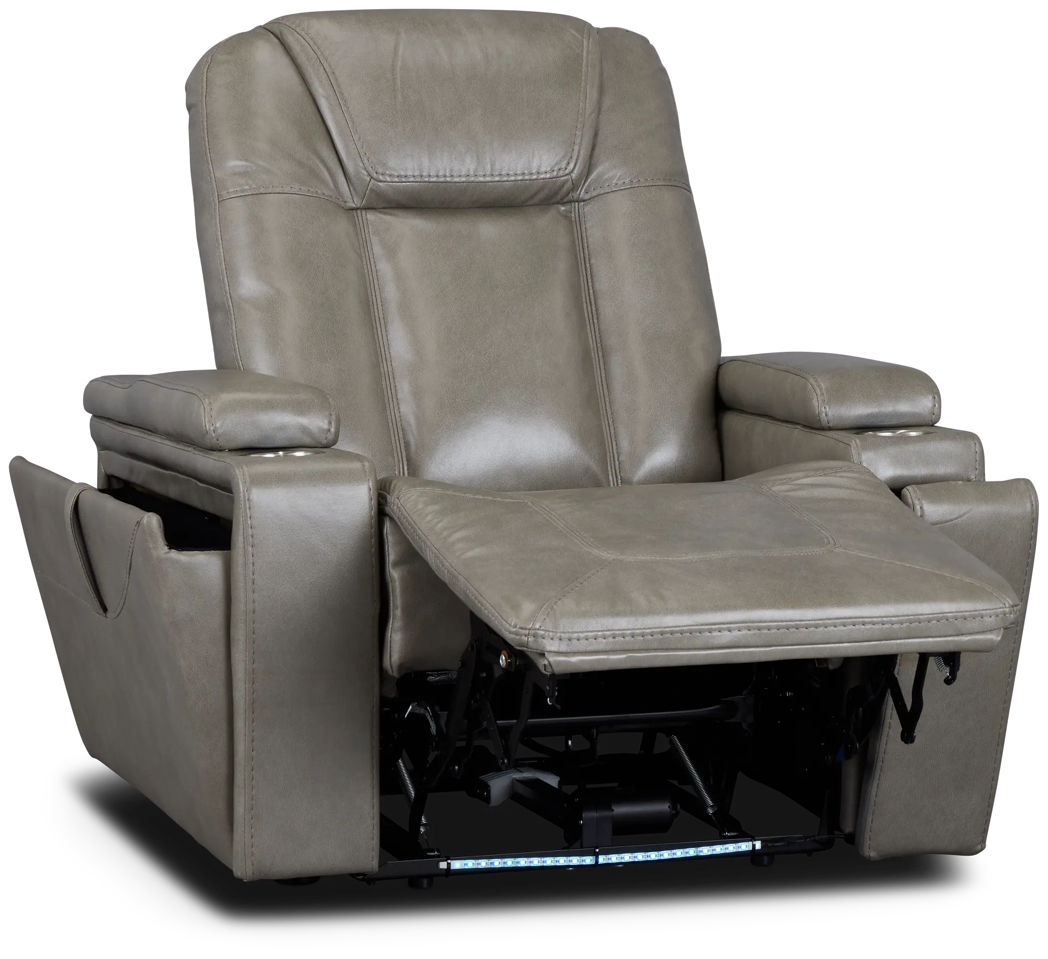 Meta Gray Micro Power Recliner Meta Gray Micro Power Recliner