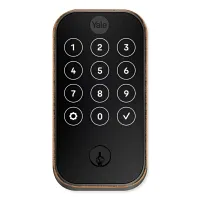 Yale Pro 2 Pushbutton Direct Wifi Bronze Touchscreen Door Lock