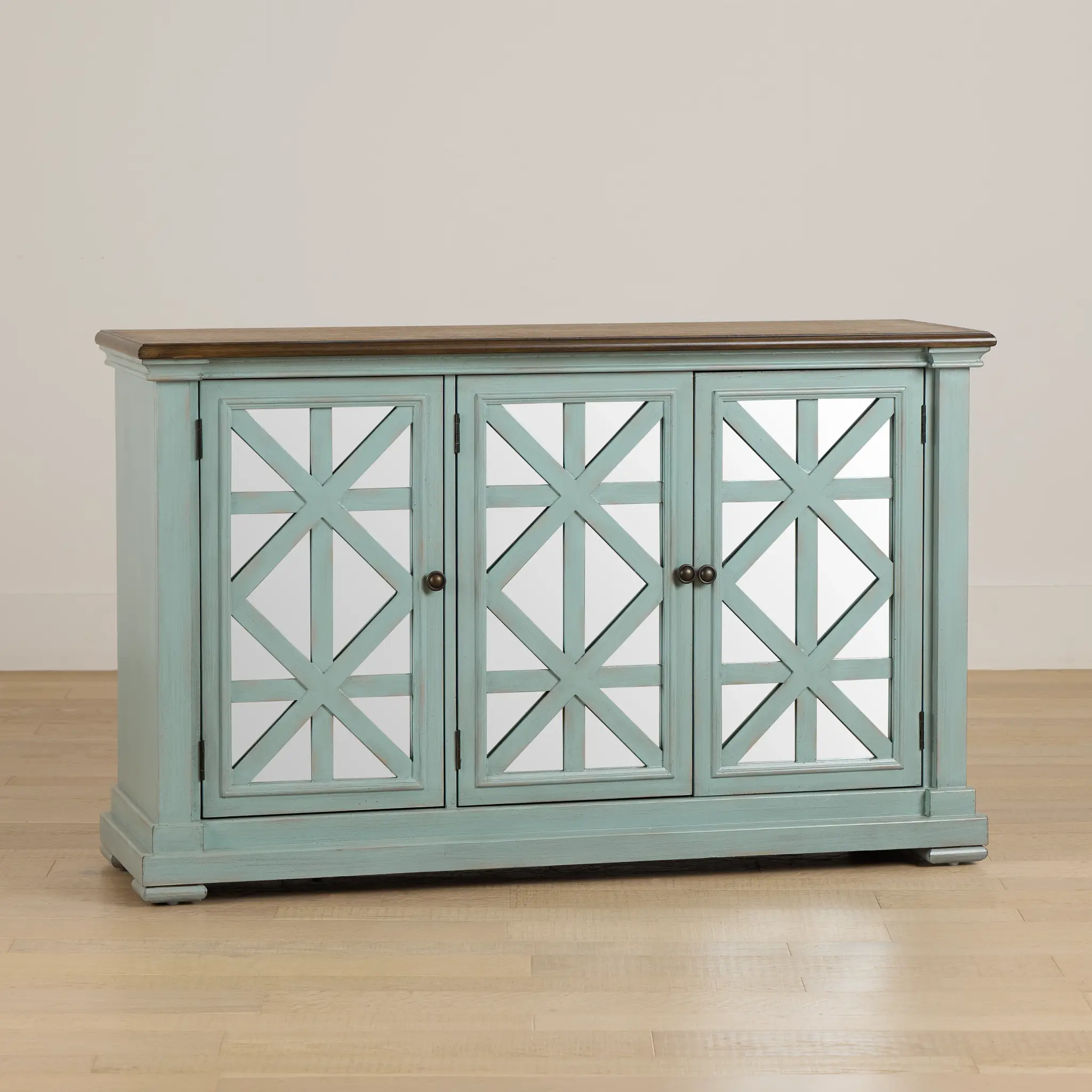 Martin Teal 3 Door Cabinet Martin Teal 3 Door Cabinet