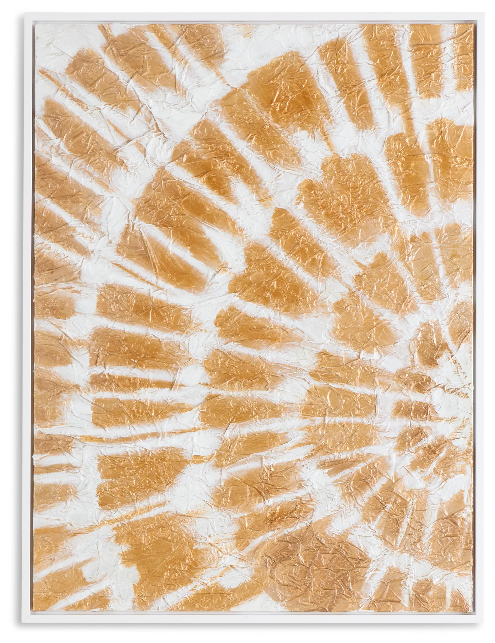 Meriah Gold Canvas Wall Art