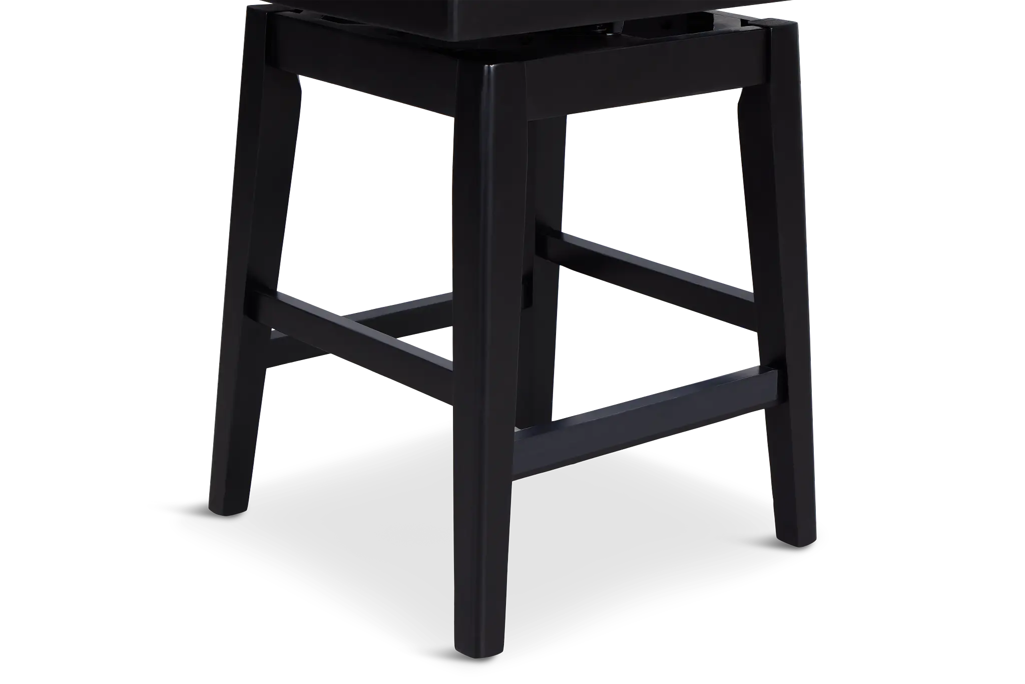 Southlake Black 24" Swivel Barstool Southlake Black 24" Swivel Barstool