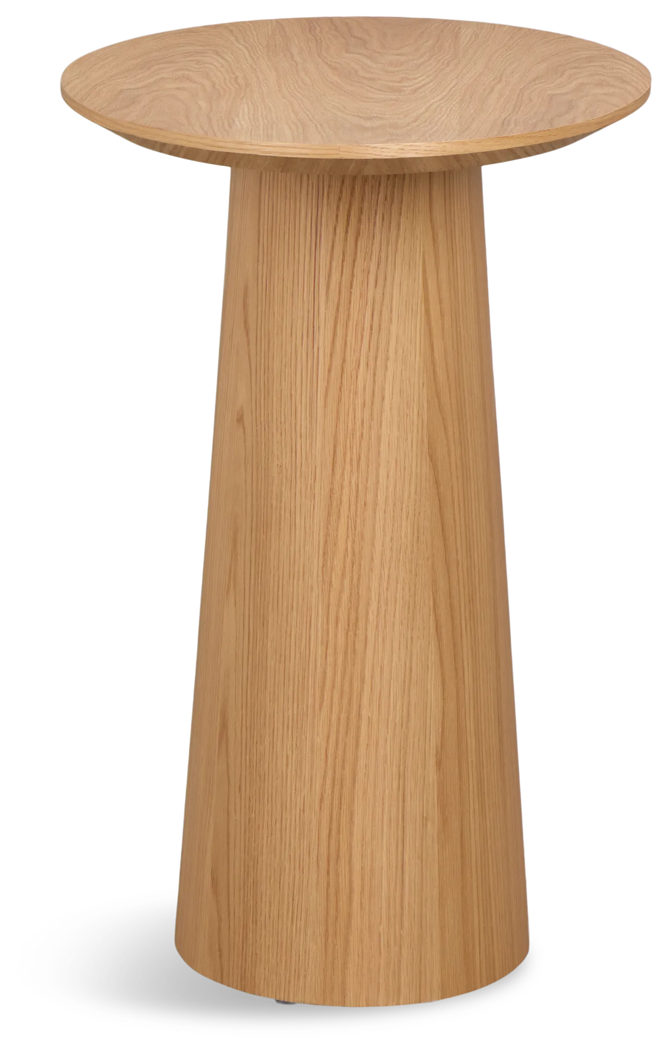 Nomad Light Tone Oval Sofa Table