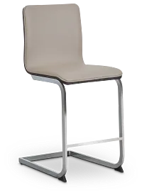 Kendall Beige 24" Upholstered Barstool