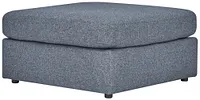 Noah Dark Gray Fabric Cocktail Ottoman