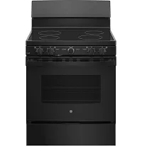 Ge 480 Series Black 30" Electric Range
