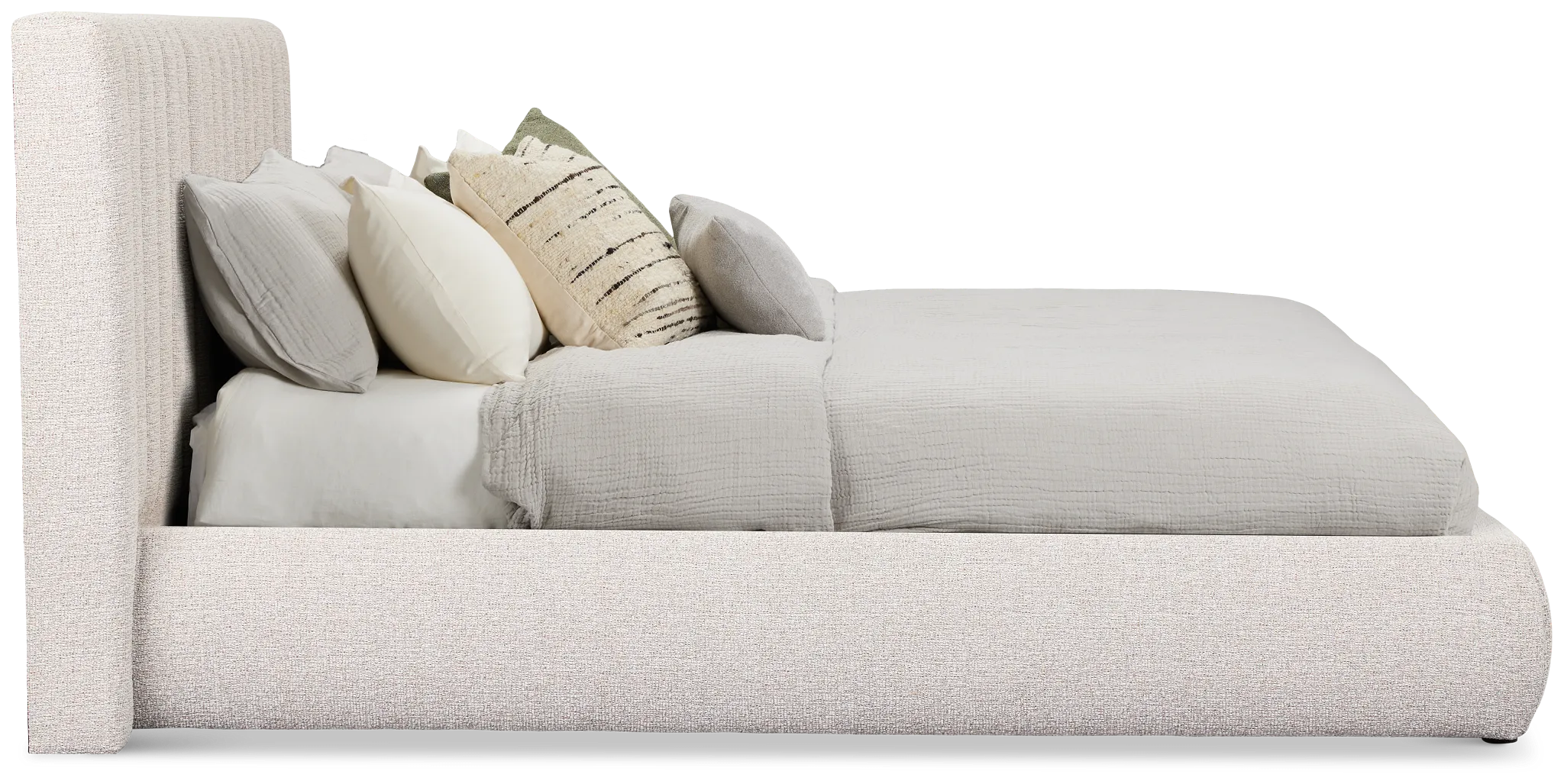 Nomad Gray Uph Platform Bed