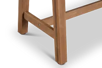 Laguna Light Tone 66" Rectangular Dining Table