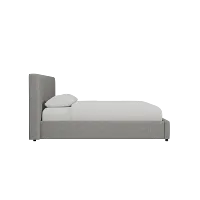 Grayton Linen 44" Upholstered Platform Bed