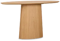 Nomad Light Tone Oval Sofa Table