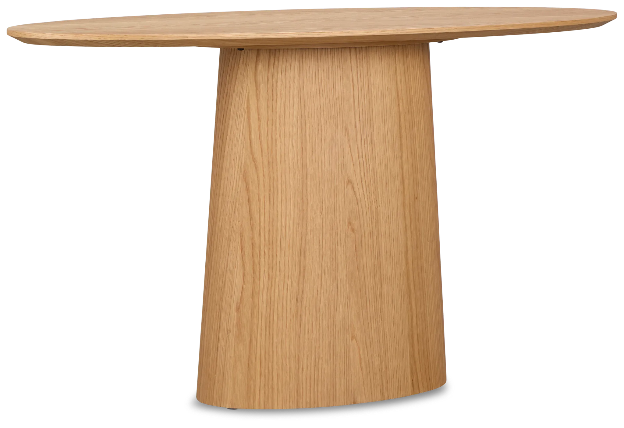 Nomad Light Tone Oval Sofa Table