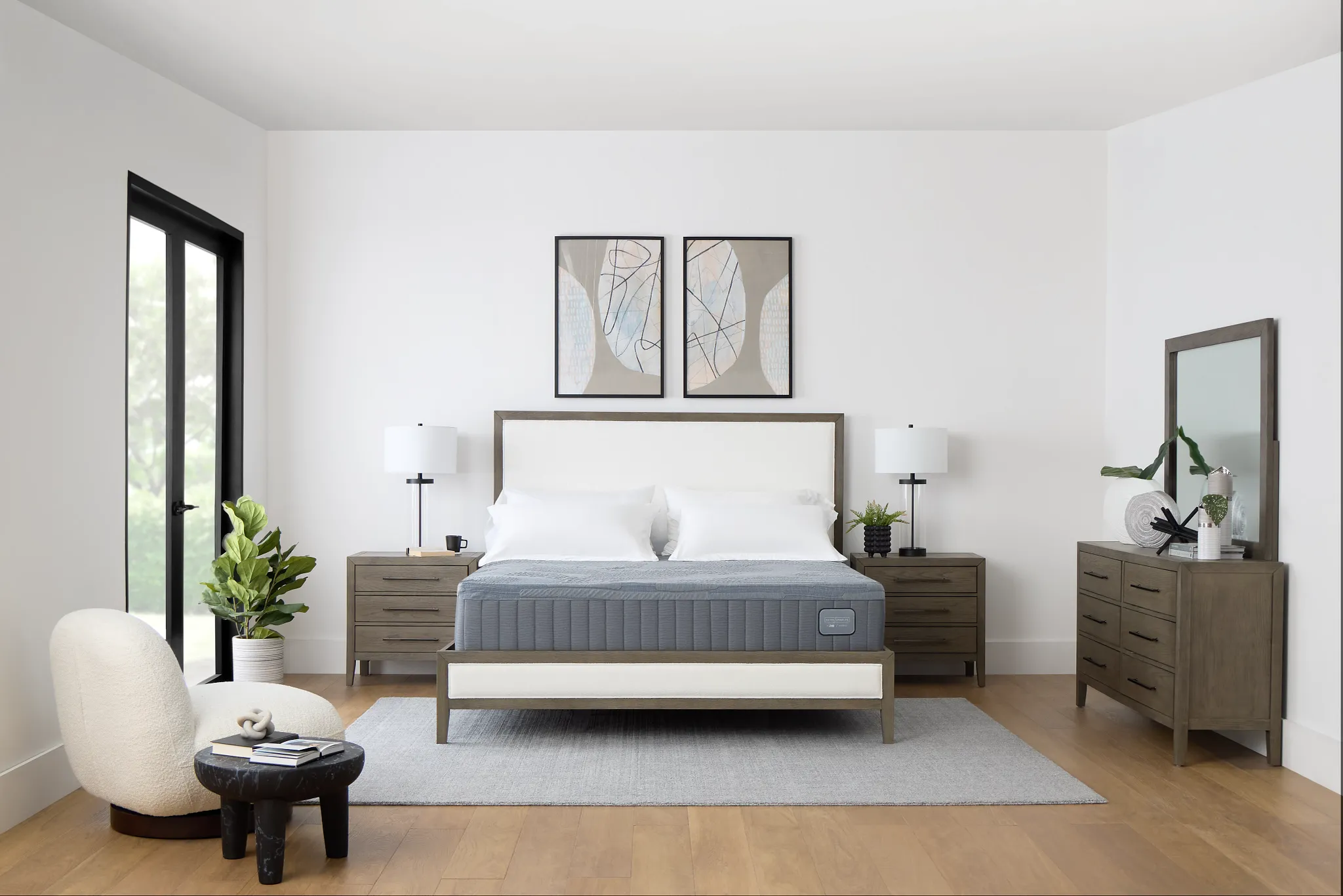 Kevin Charles By Sealy Hybrid 11.75" Medium Mattress