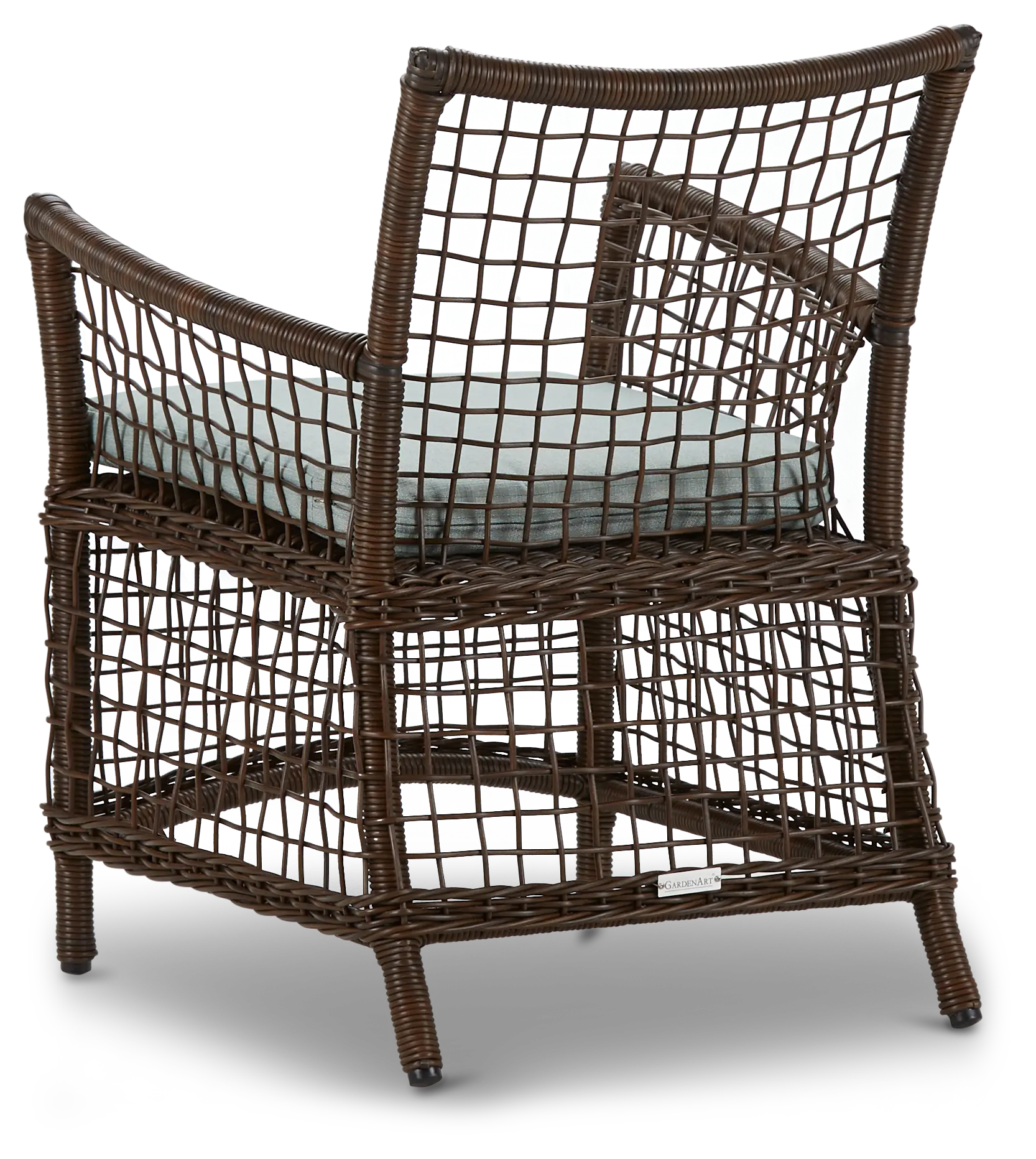 Southport Teal Woven Arm Chair Southport Teal Woven Arm Chair