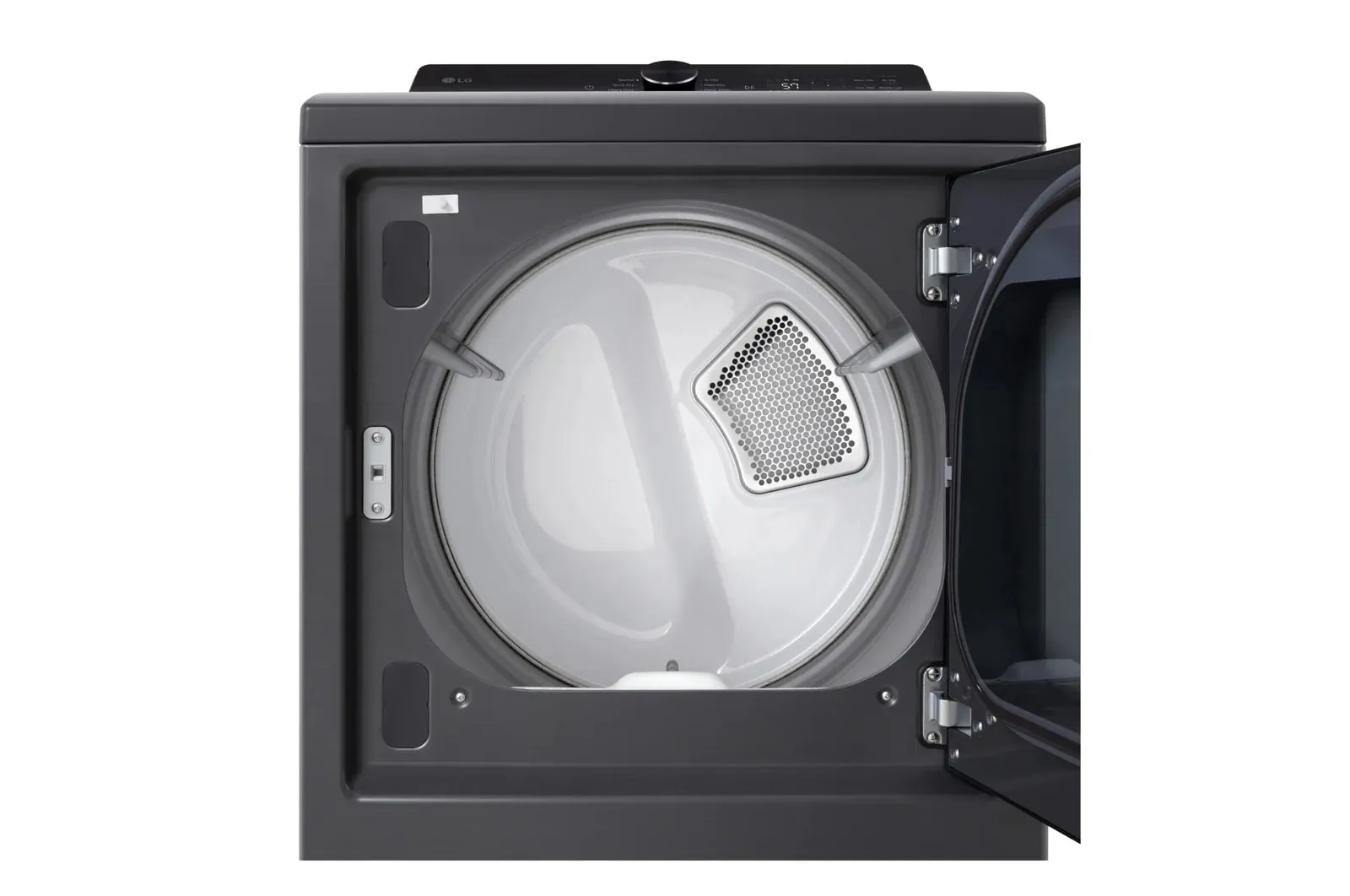Lg 8200 Series Black Front Load Electric Dryer