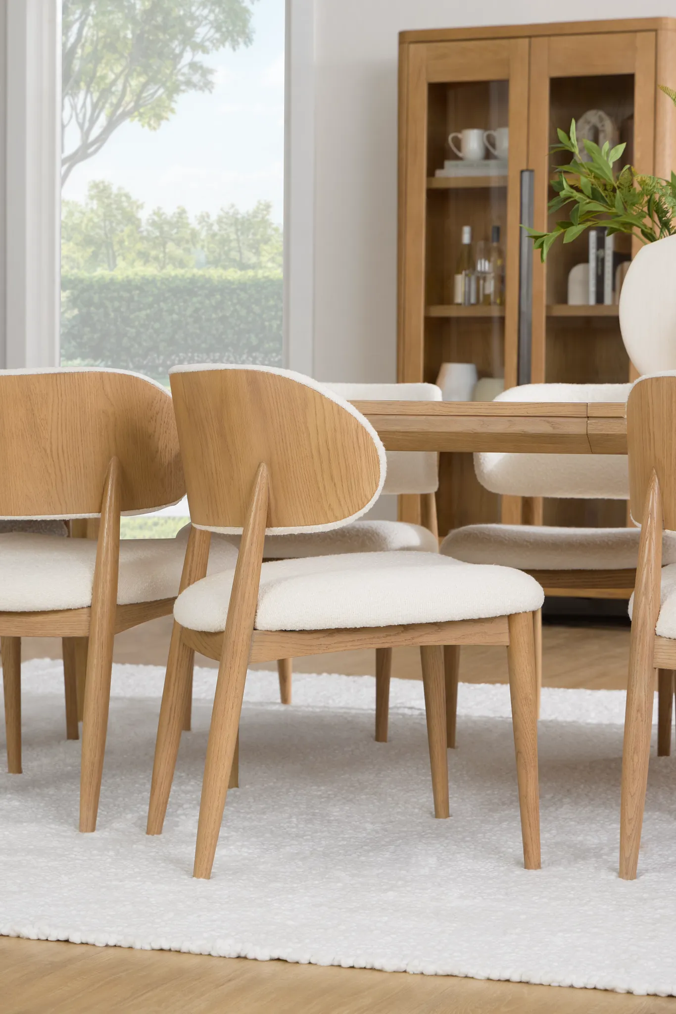 Gables Light Tone Upholstered Side Chair