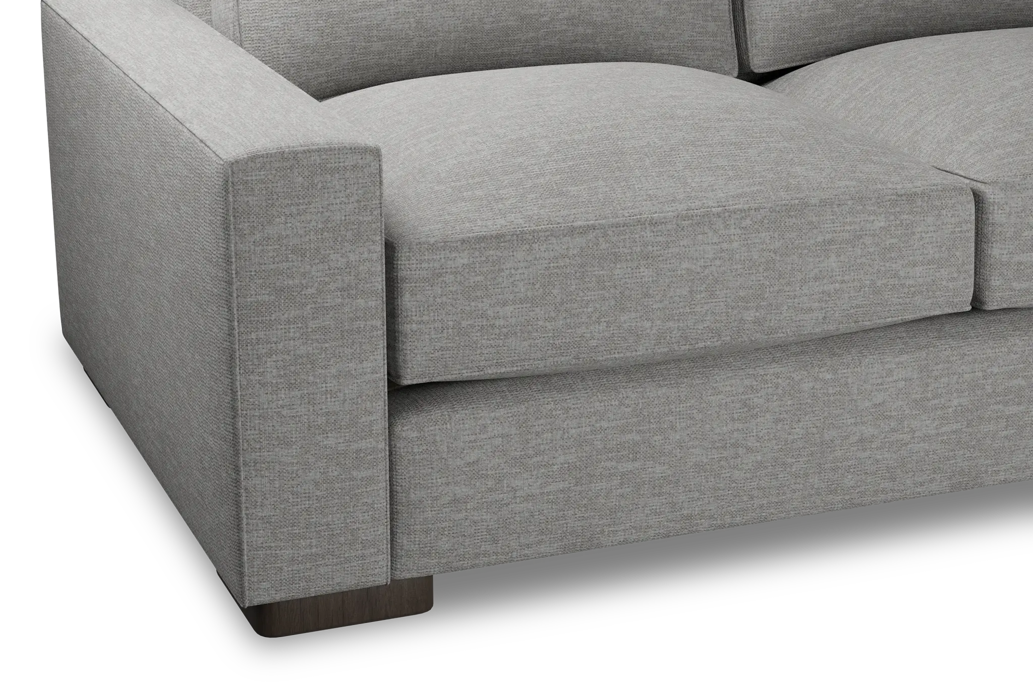 Edgewater Victory Gray Medium Two-arm Sectional Edgewater Victory Gray Medium Two-arm Sectional