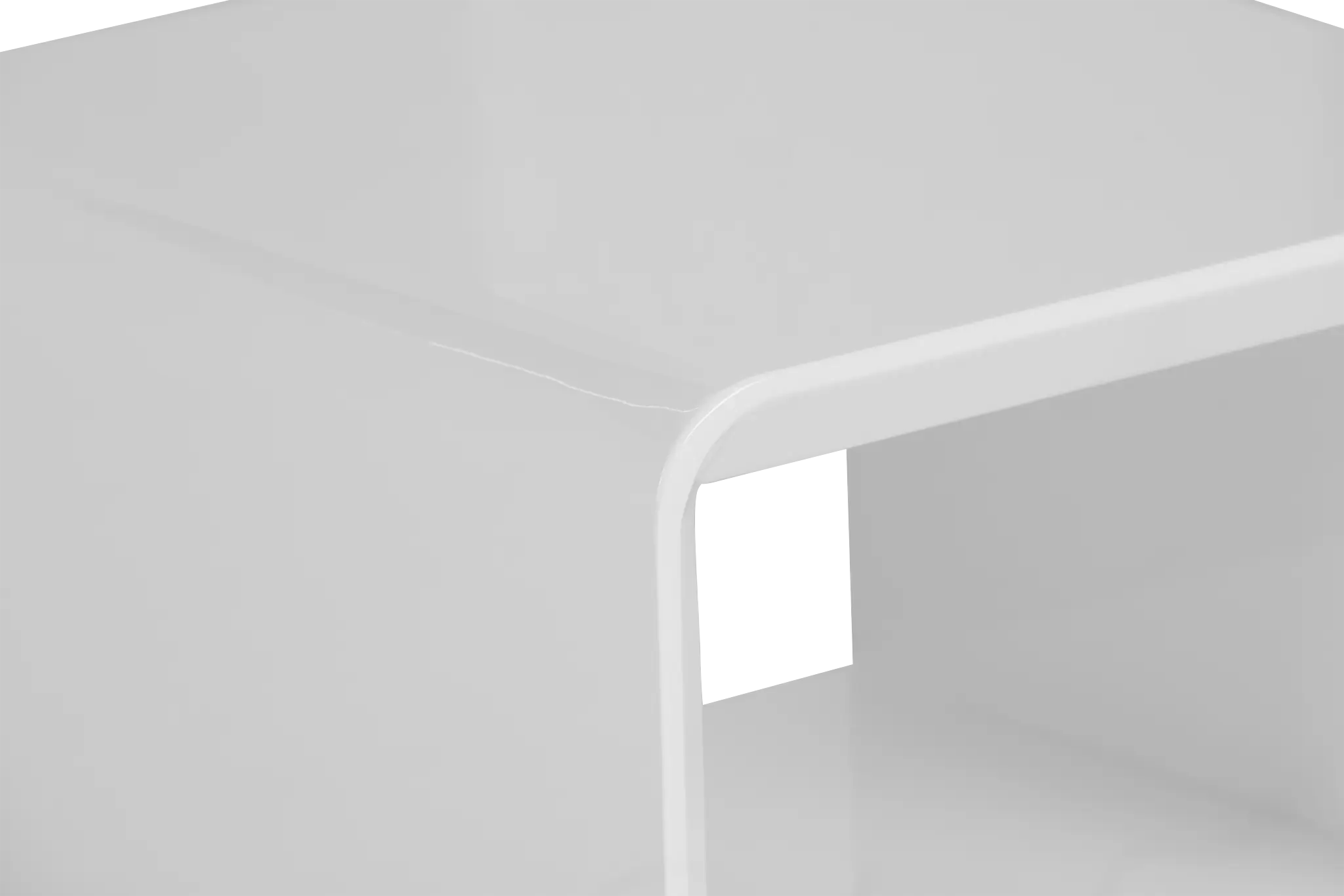 Zayden White Square End Table Zayden White Square End Table