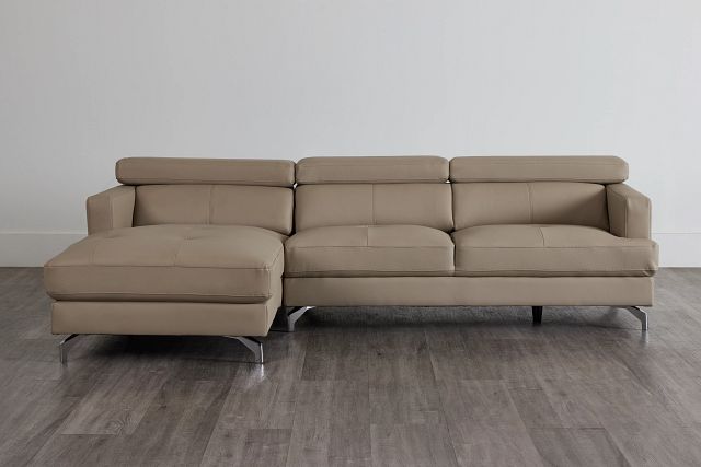 Marquez Taupe Micro Left Chaise Sectional