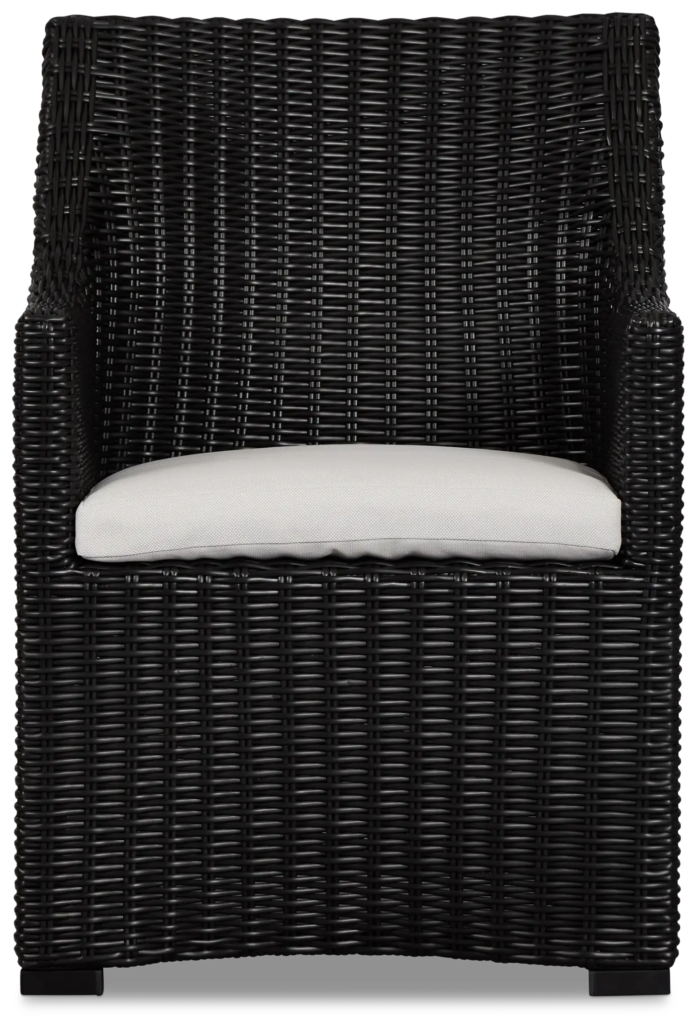 Montecito Black Cushioned Arm Chair Montecito Black Cushioned Arm Chair