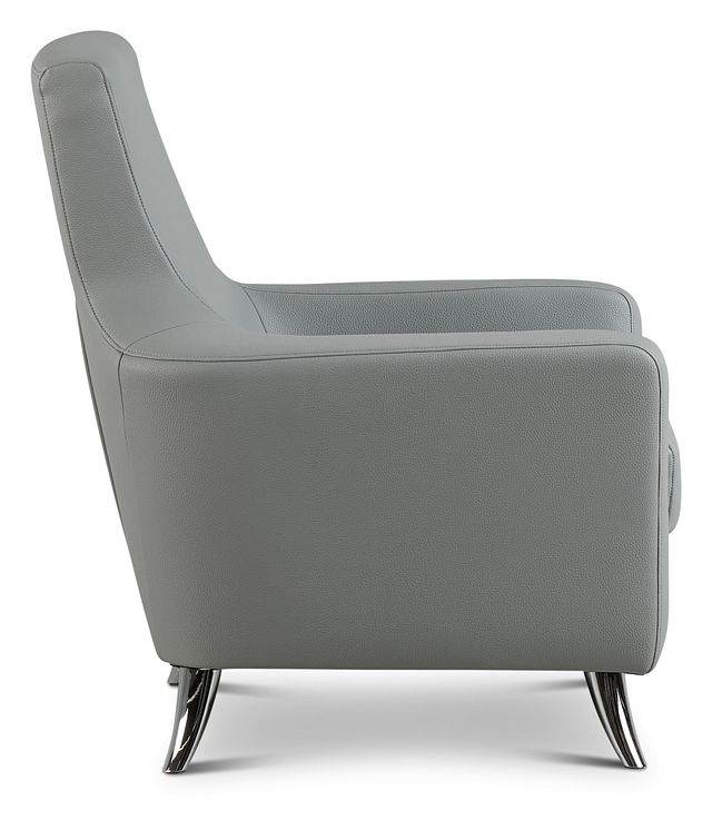 Zane Dark Gray Micro Accent Chair