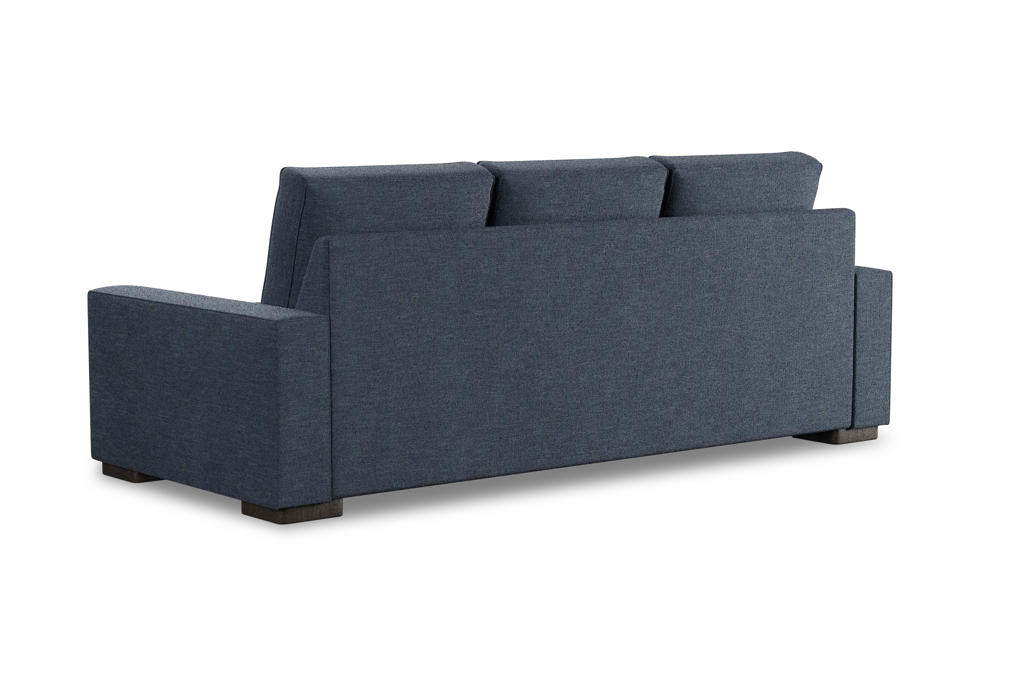 Edgewater Elevation Dark Blue 96" Sofa W/ 3 Cushions