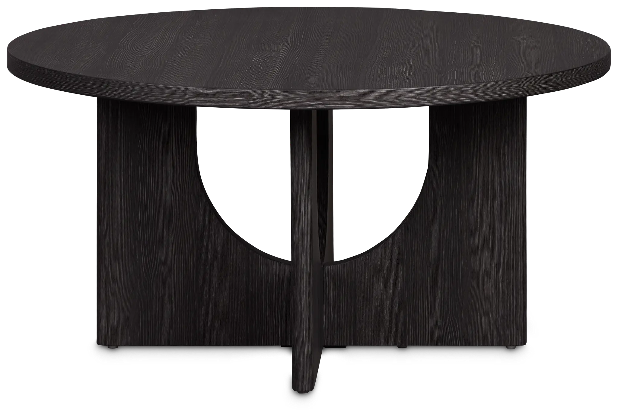Lyndie Black Round Coffee Table Lyndie Black Round Coffee Table