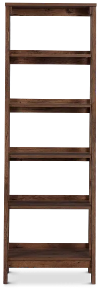 Kasey Mid Tone Bookcase