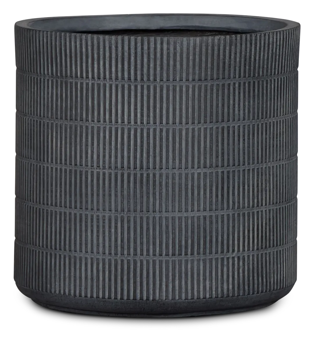 Lilani Black Medium Planter Lilani Black Medium Planter